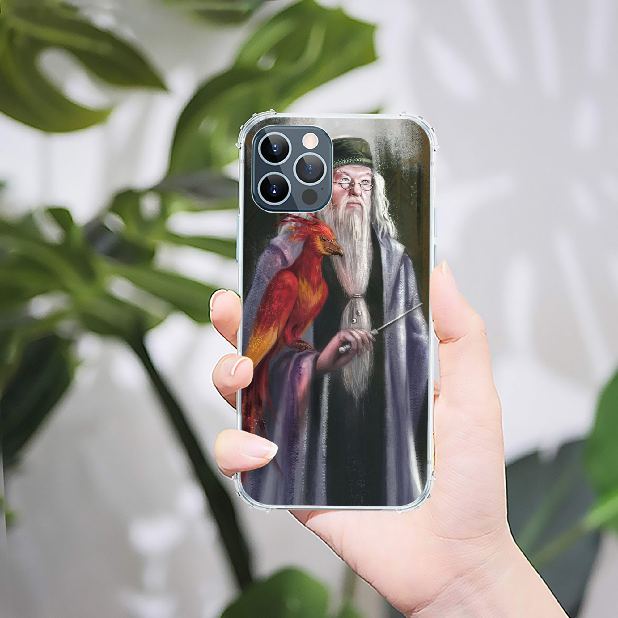 （画像用） Harry Potter ハリー・ポッターシリーズ 【iPhone 12シリーズ対応】透明スマホケース（クリアソフトケース）